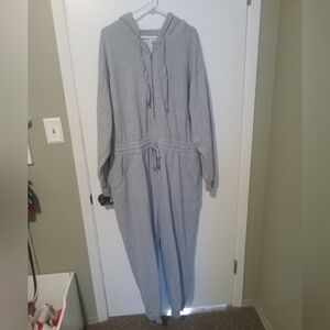 $20 SALE! American Eagle fleece jumpsuit onesie XXL